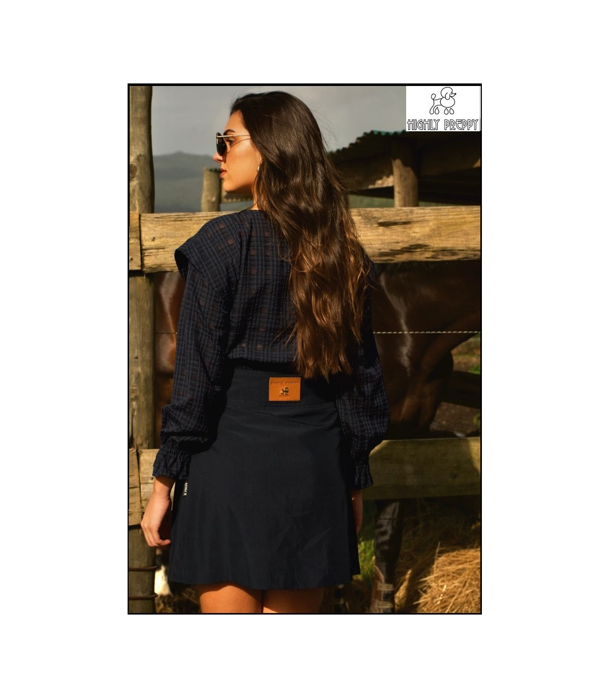FALDA ESTILO COLLEGE HIGHLY PREPPY