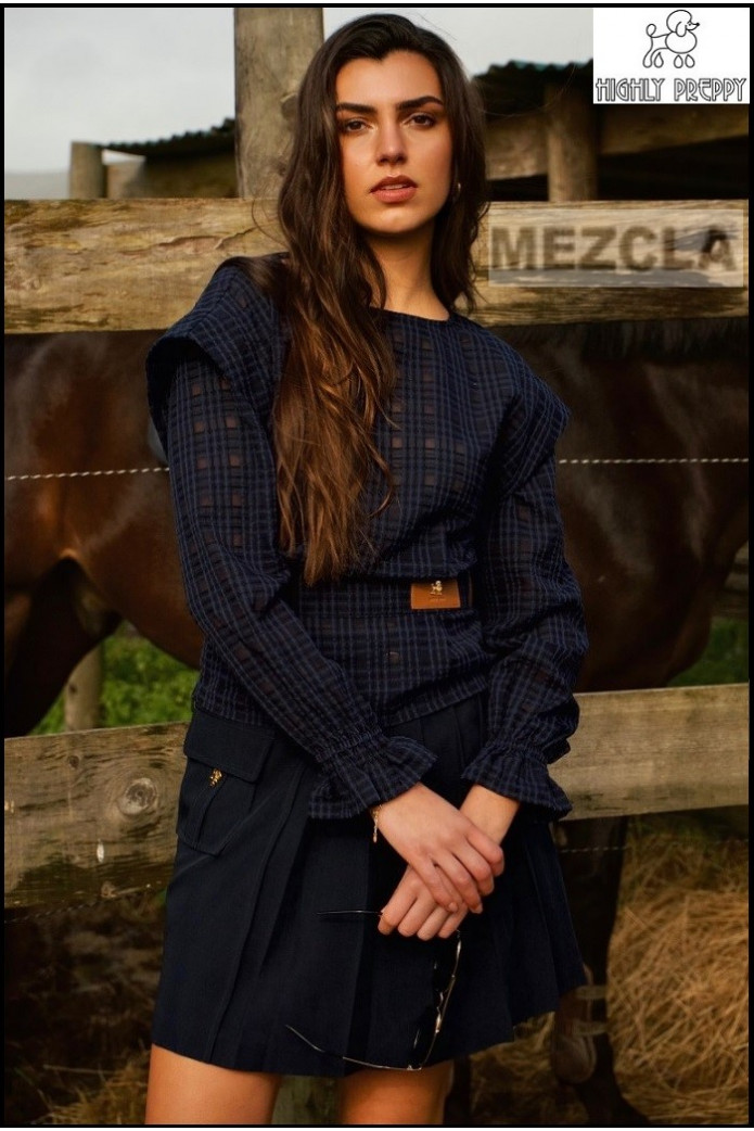 BLUSA DE CUADROS HIGHLY PREPPY