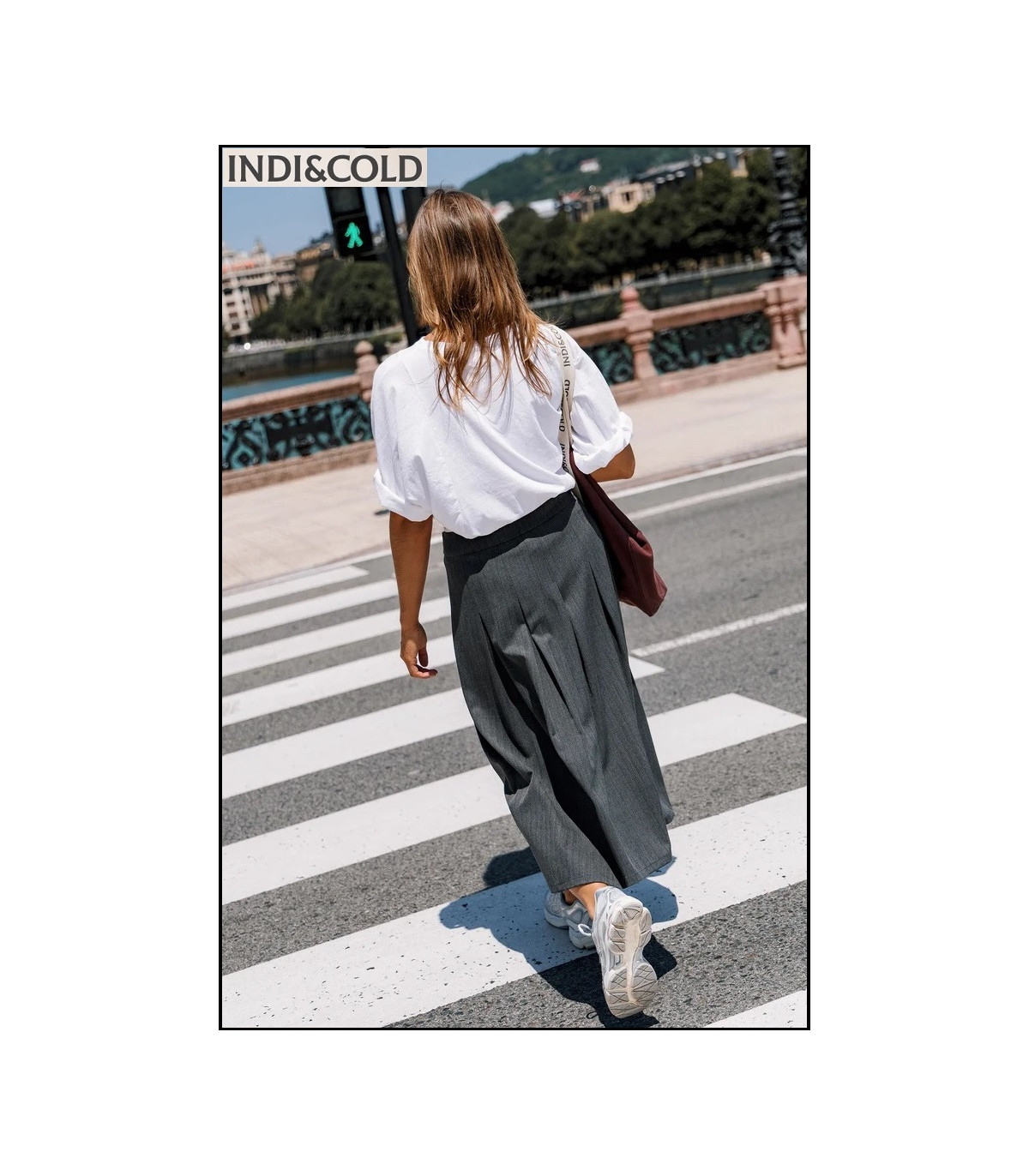 FALDA CRUZADA PLIEGUES INDI&COLD