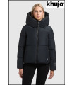 CHAQUETA CORTA ACOLCHADA AZUL MARINO KHUJO