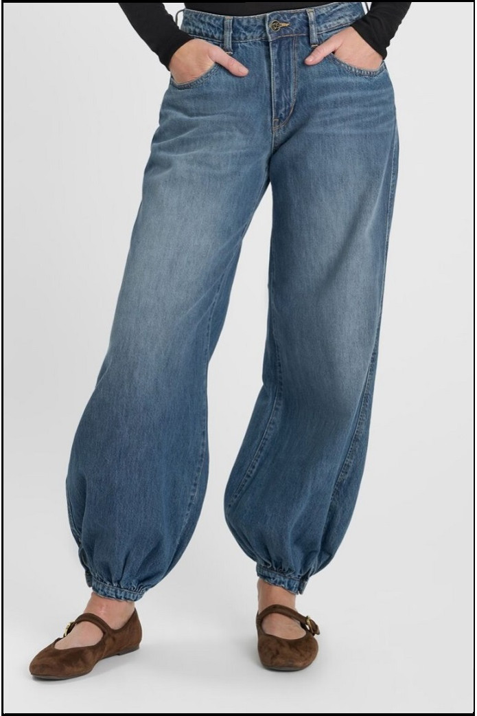 PANTALONES VAQUERO GLOBO LE TEMPS DES CERISES