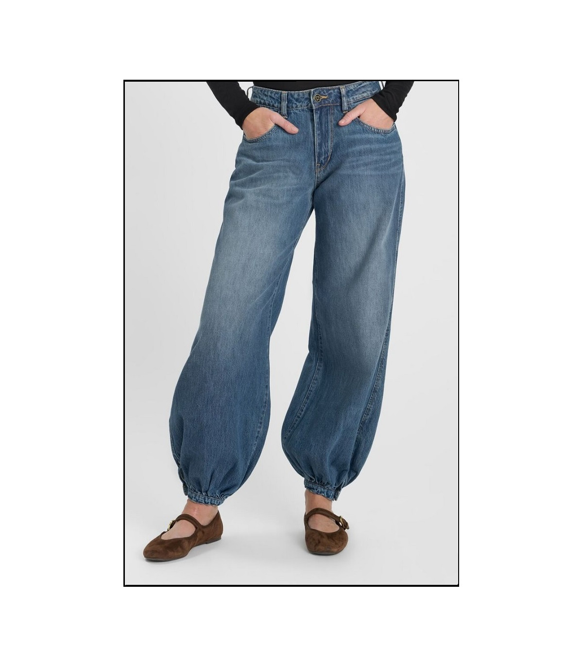 PANTALONES VAQUERO GLOBO LE TEMPS DES CERISES