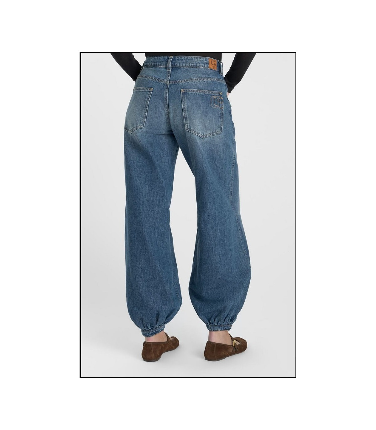 PANTALONES VAQUERO GLOBO LE TEMPS DES CERISES