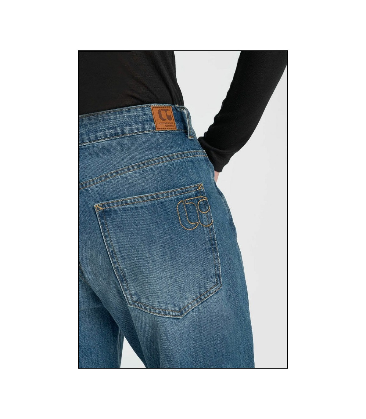 PANTALONES VAQUERO GLOBO LE TEMPS DES CERISES