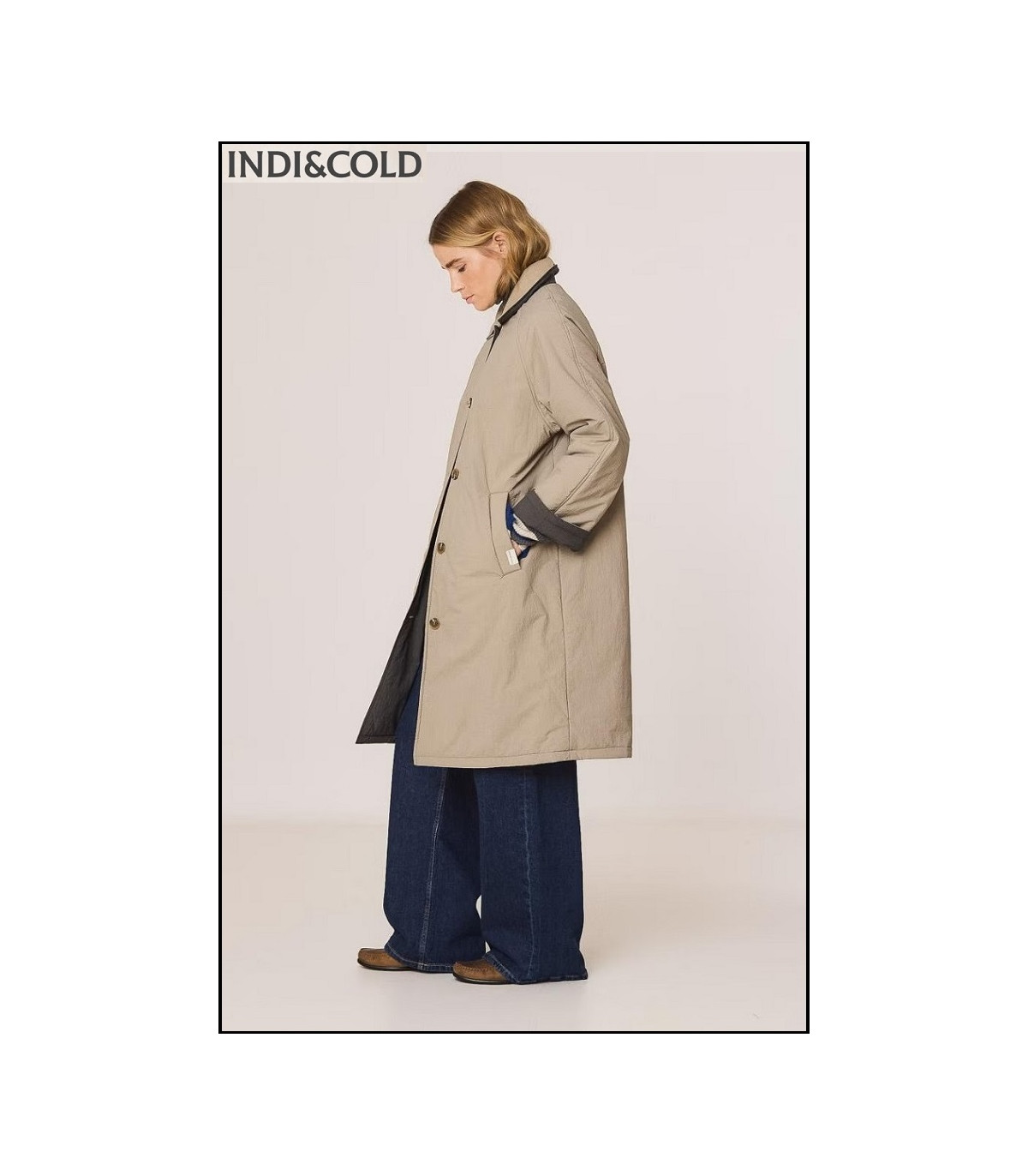 GABARDINA ACOLCHADA REVERSIBLE INDI&COLD
