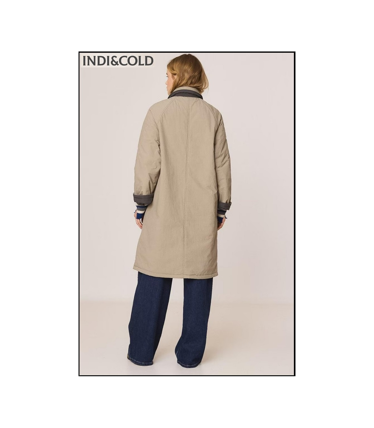 GABARDINA ACOLCHADA REVERSIBLE INDI&COLD