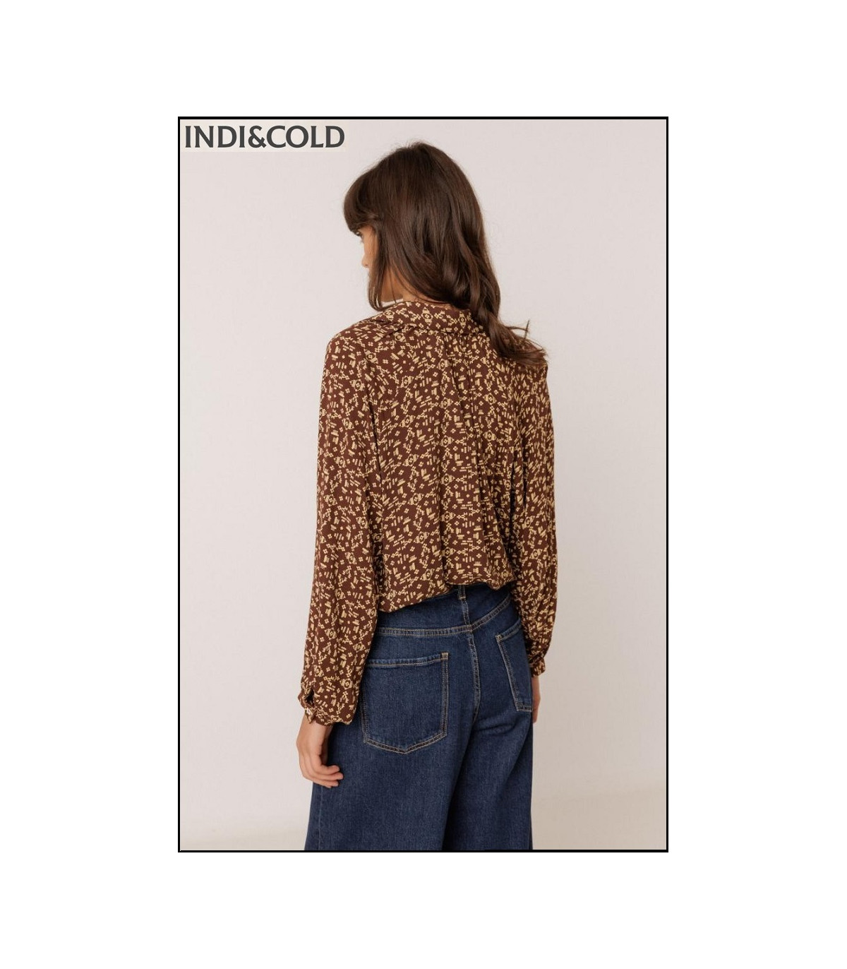 CAMISA ESTAMPADO ÉTNICO INDI&COLD