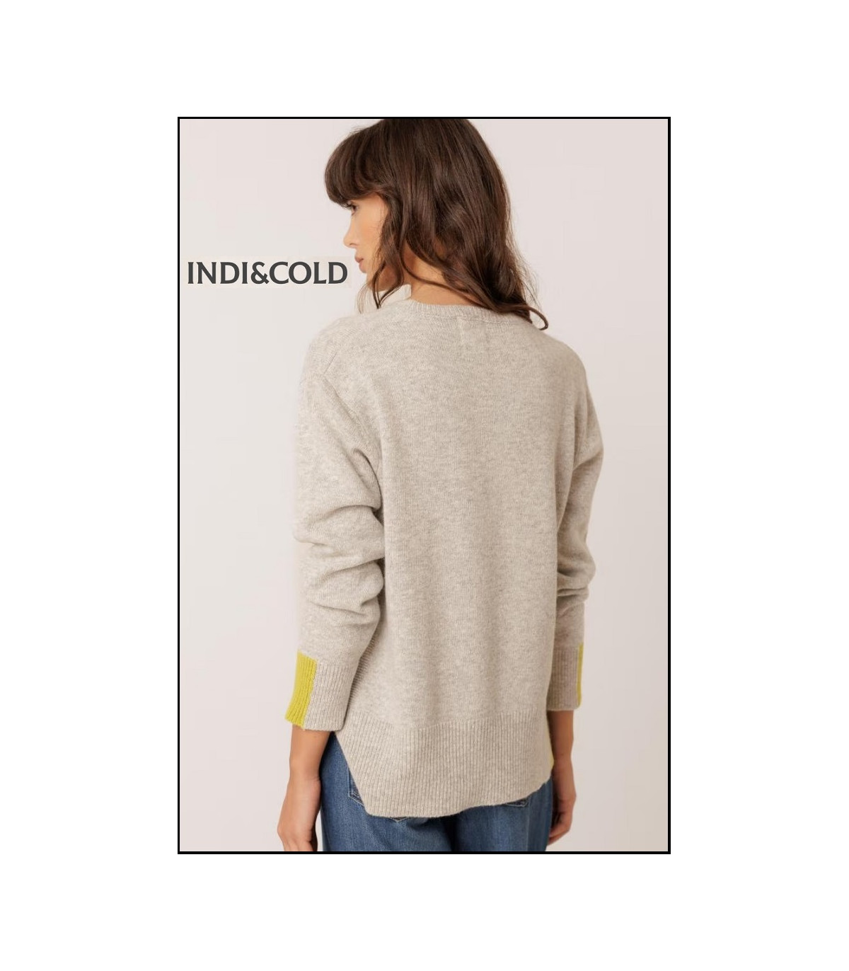 JERSEY DETALLE FLÚOR CON CASHMERE INDI&COLD