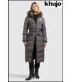 PARKA LARGA GRIS KHUJO