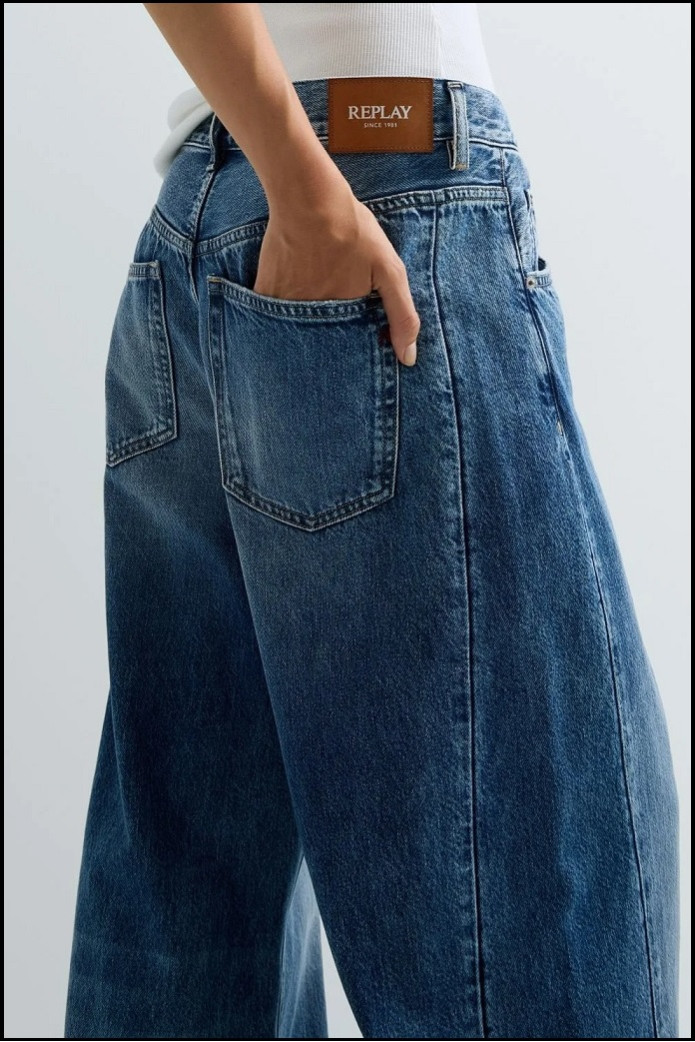 VAQUEROS BAGGY FIT NARJA REPLAY