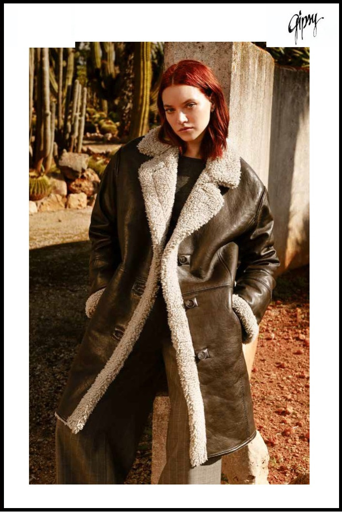 CHAQUETA DE CUERO GIPSY