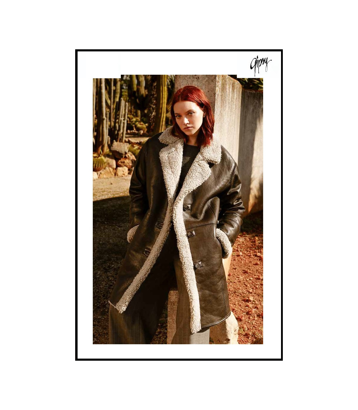 CHAQUETA DE CUERO GIPSY