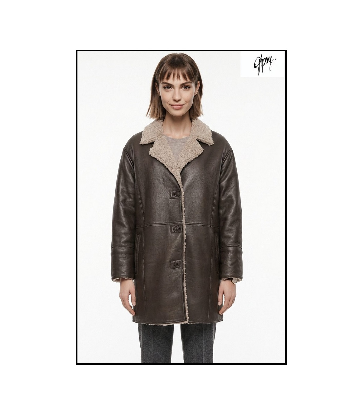 CHAQUETA DE CUERO GIPSY