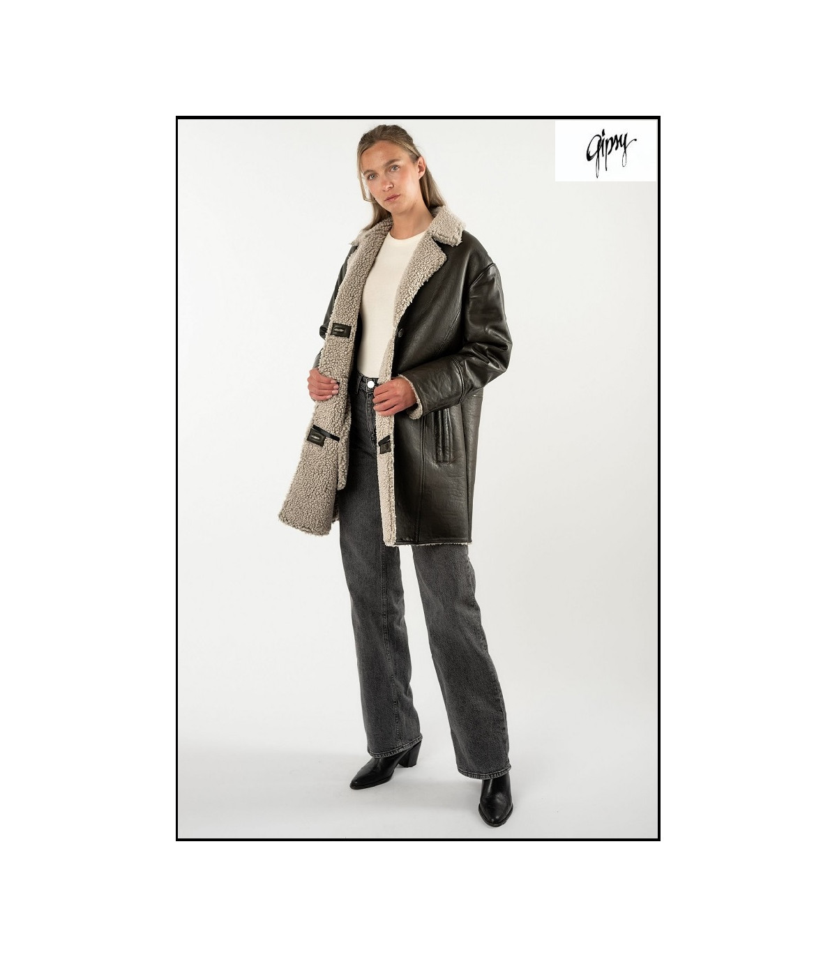 CHAQUETA DE CUERO GIPSY