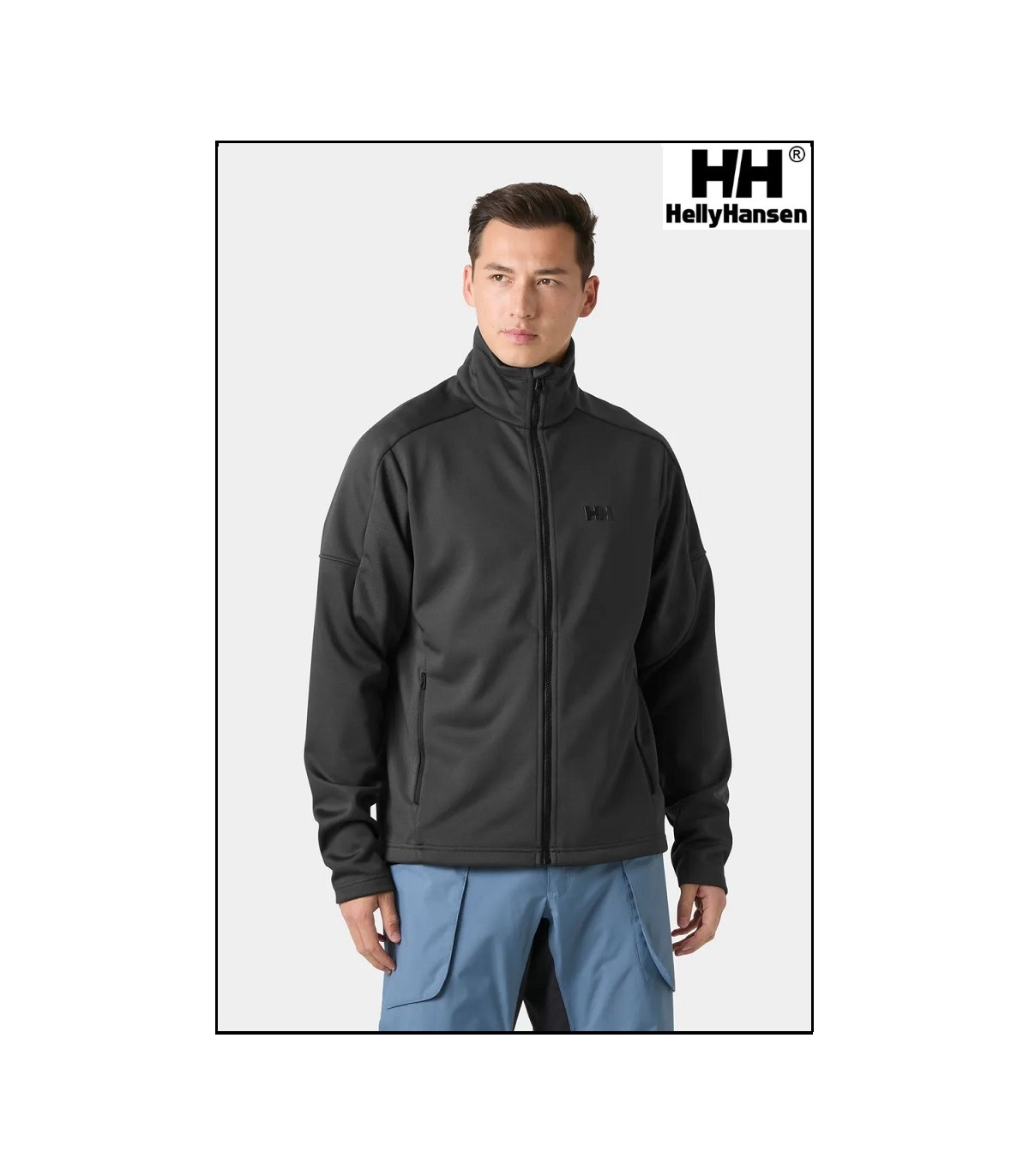 CHAQUETA HP FLEECE GRIS HELLY HANSEN