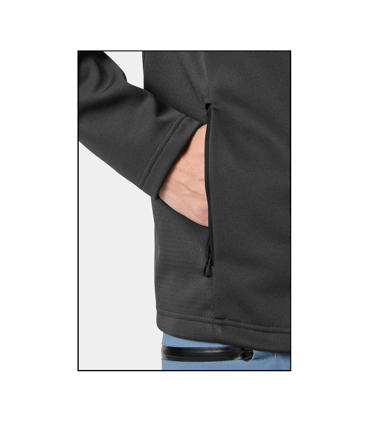 CHAQUETA HP FLEECE GRIS HELLY HANSEN