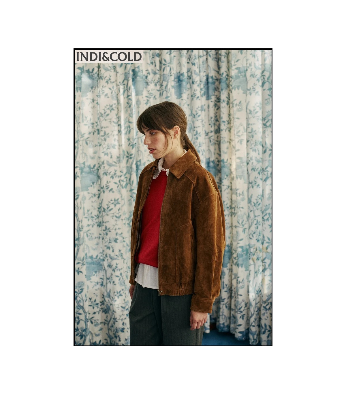 CAZADORA BOMBER PIEL INDI&COLD