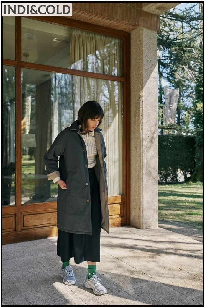 GABARDINA ACOLCHADA REVERSIBLE INDI&COLD