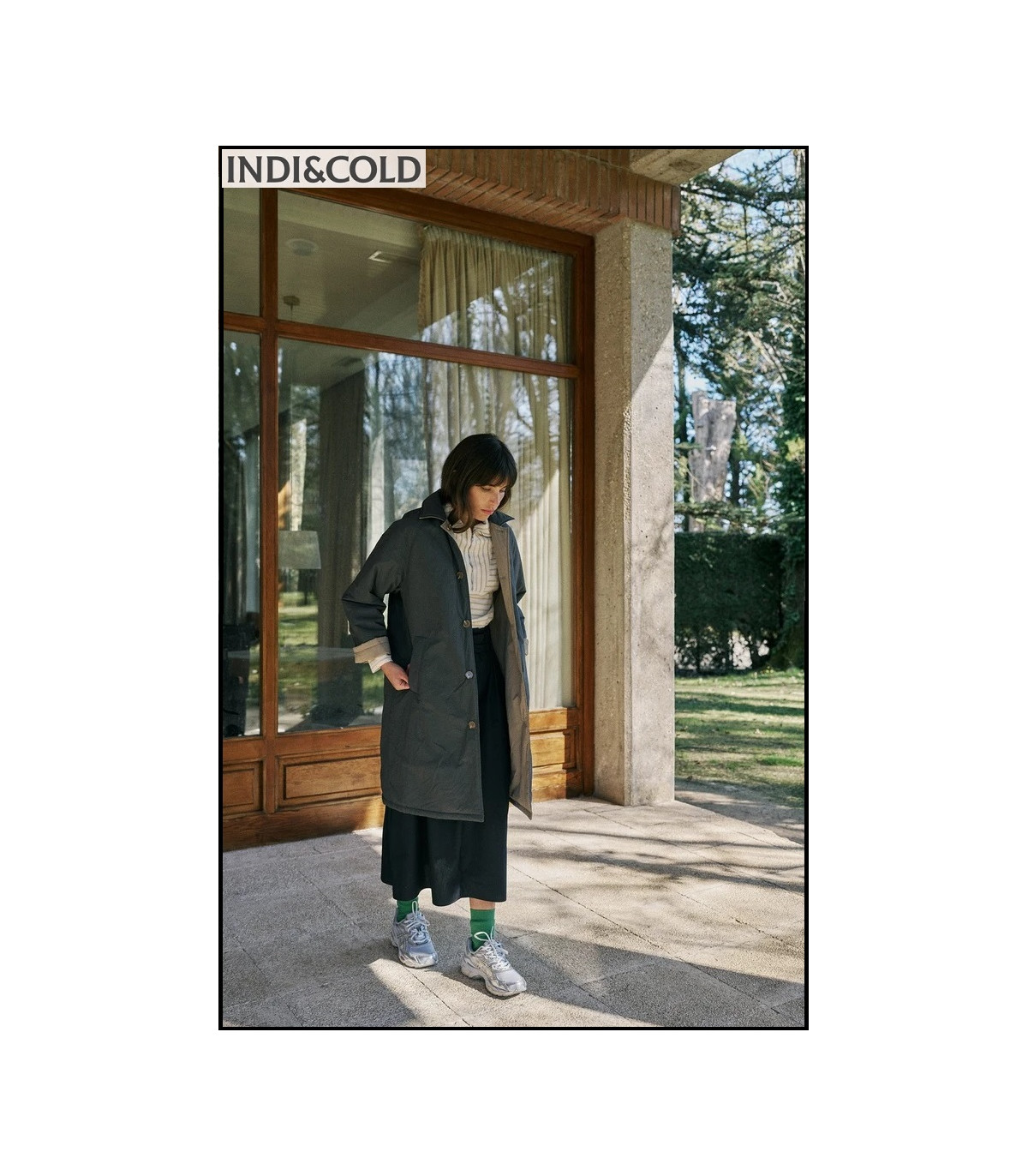 GABARDINA ACOLCHADA REVERSIBLE INDI&COLD