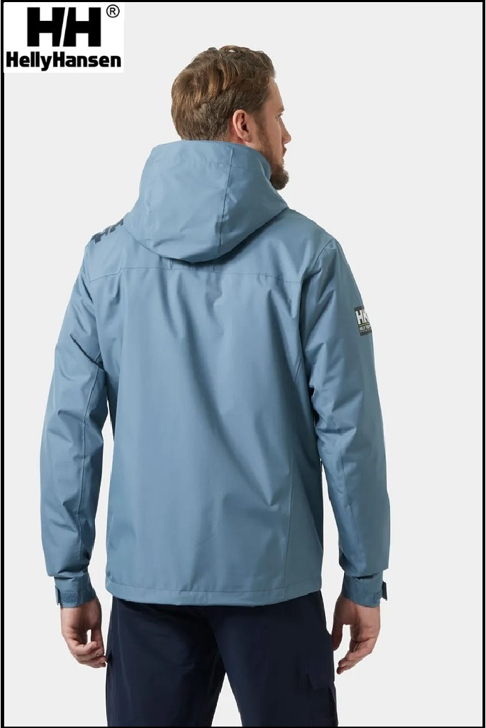 CREW HOODED MIDLAYER 2.0 JACKET AZUL LAVADO HELLY HANSEN