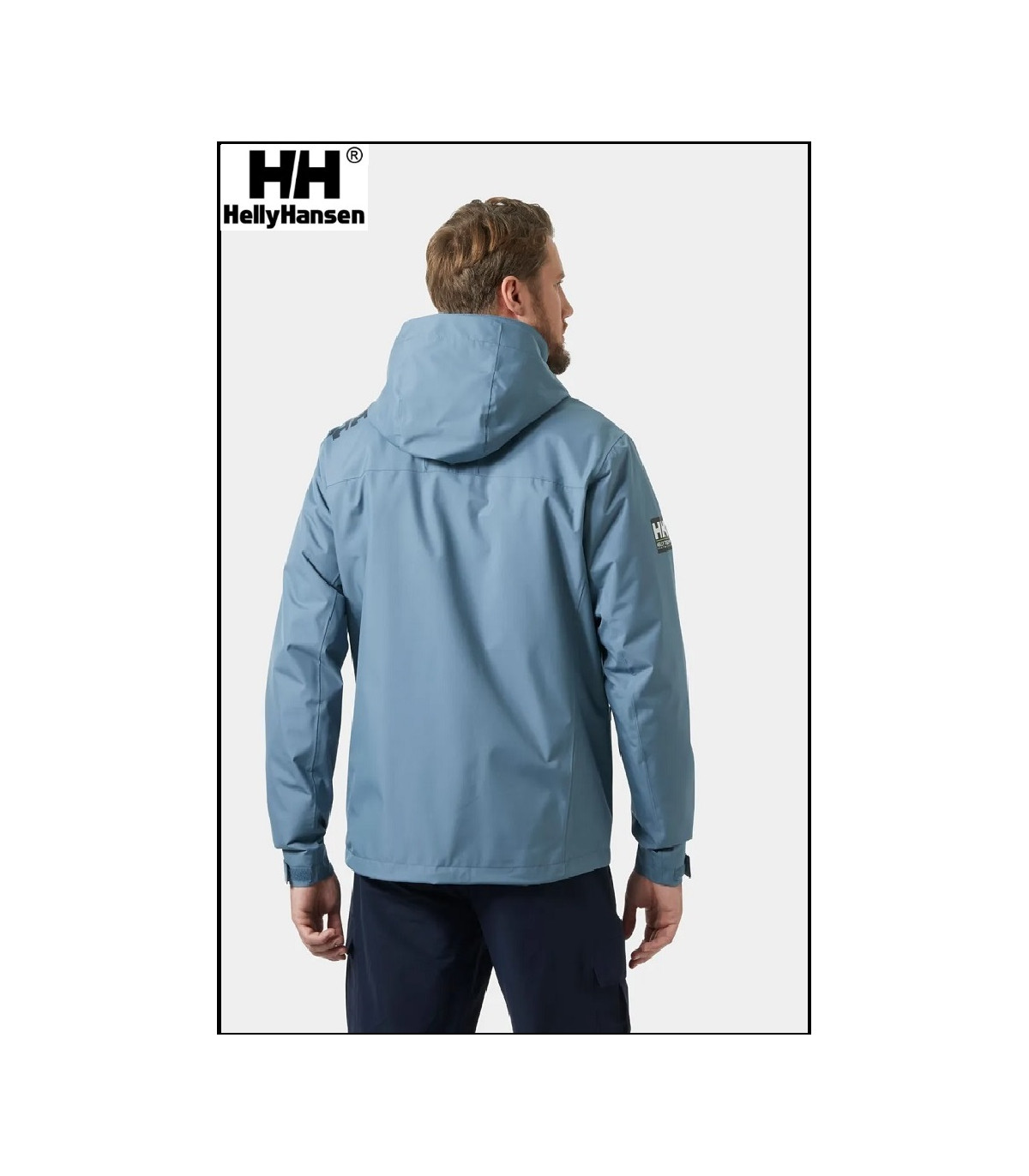 CREW HOODED MIDLAYER 2.0 JACKET AZUL LAVADO HELLY HANSEN