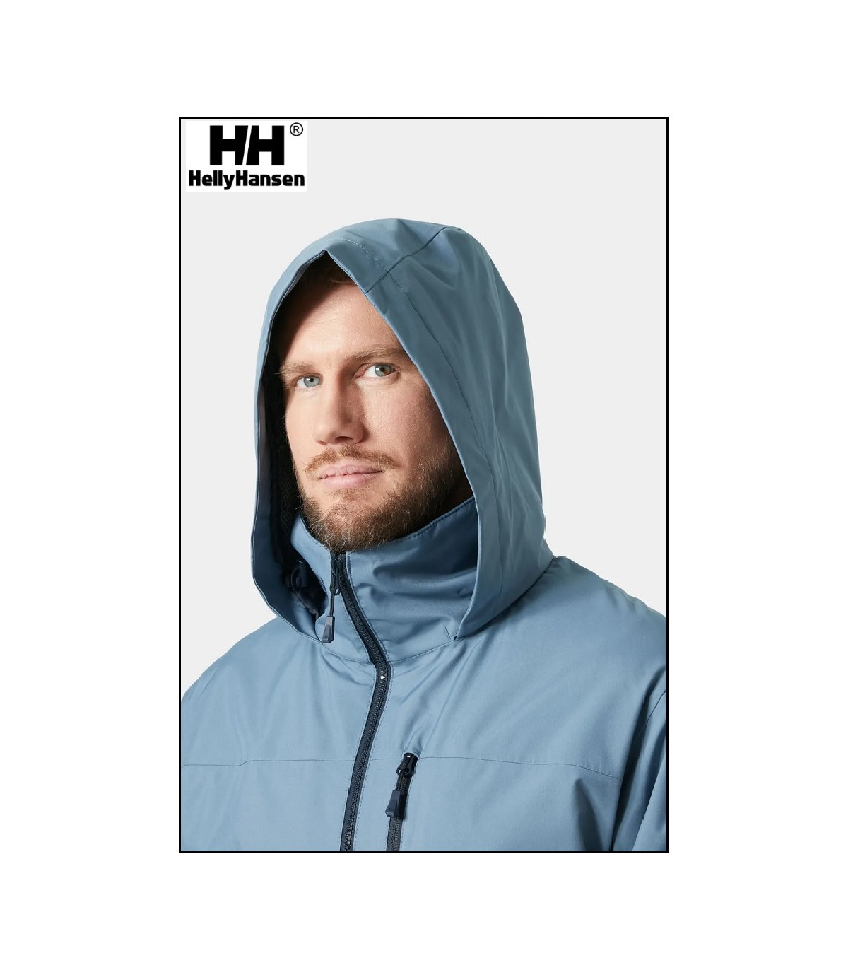 CREW HOODED MIDLAYER 2.0 JACKET AZUL LAVADO HELLY HANSEN