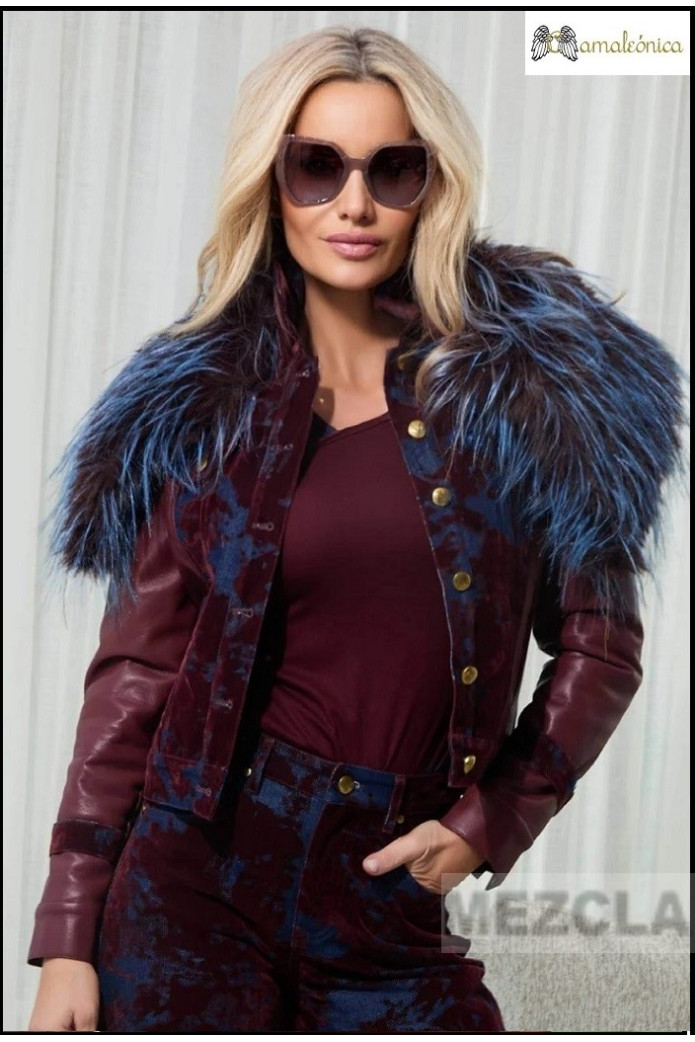 CHAQUETA MOSS CAMALEÓNICA BY CAPRICHE