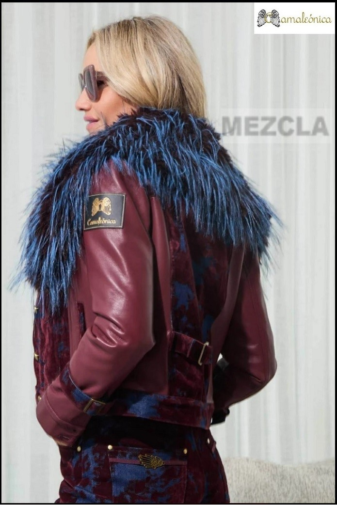 CHAQUETA MOSS CAMALEÓNICA BY CAPRICHE