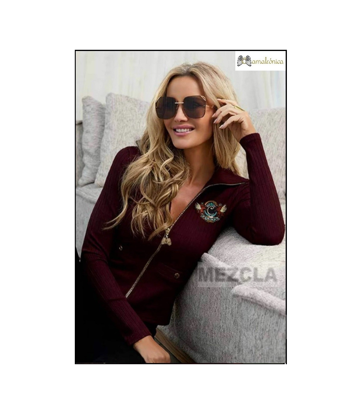 CHAQUETA GLACIA CAMALEÓNICA BY CAPRICHE