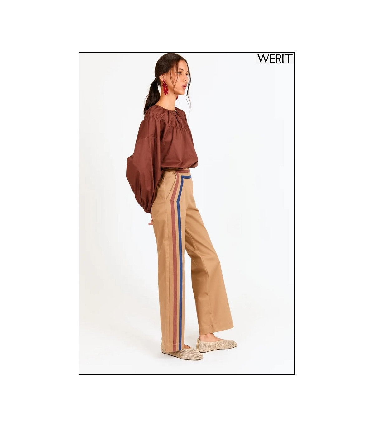 PANTALÓN BIBI CAMEL WERIT