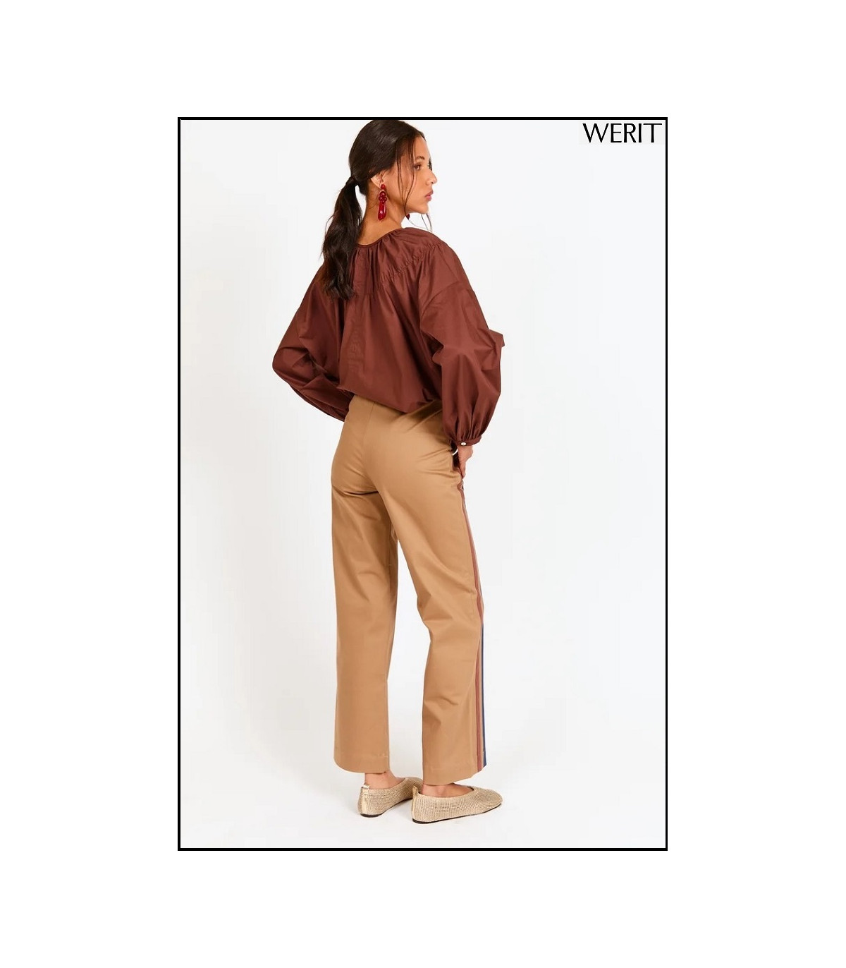 PANTALÓN BIBI CAMEL WERIT