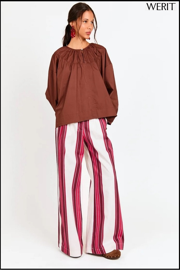 CAMISA ADELA MARRÓN WERIT