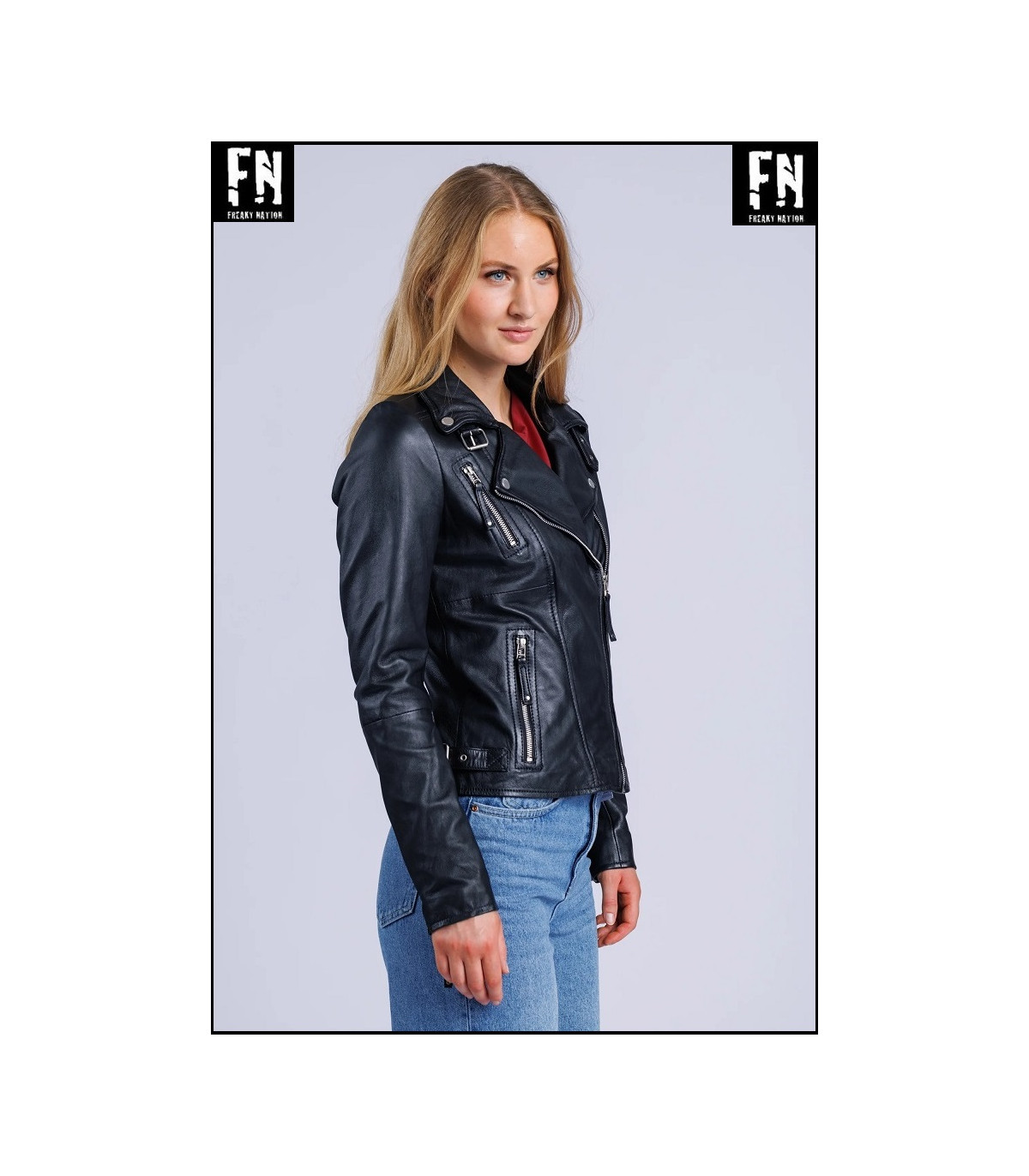 BIKER PRINCESSS NEGRA FREAKY NATION