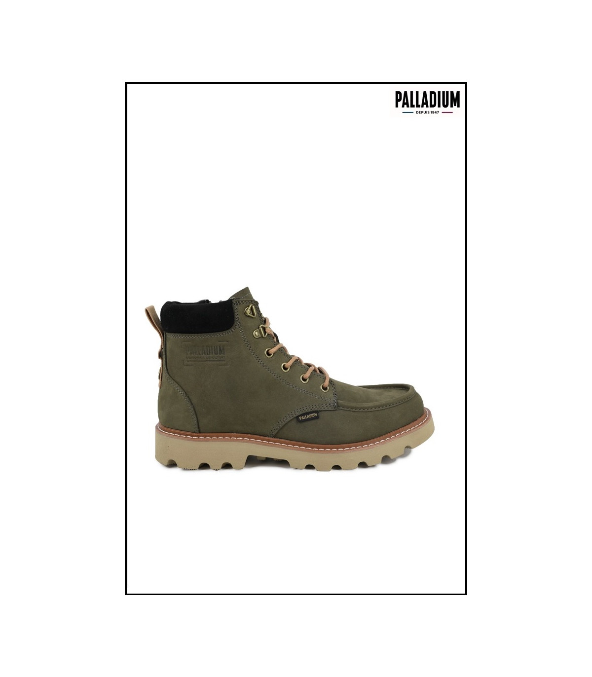 BOTAS TROOPERLITE GRIT ZIP PALLADIUM