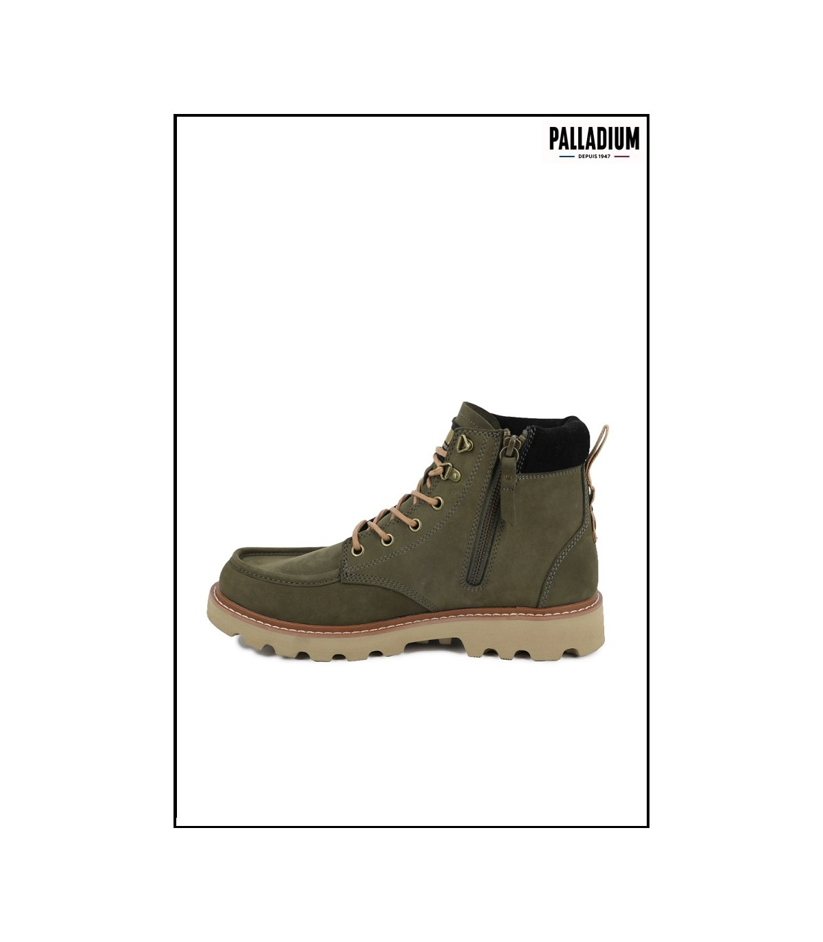 BOTAS TROOPERLITE GRIT ZIP PALLADIUM