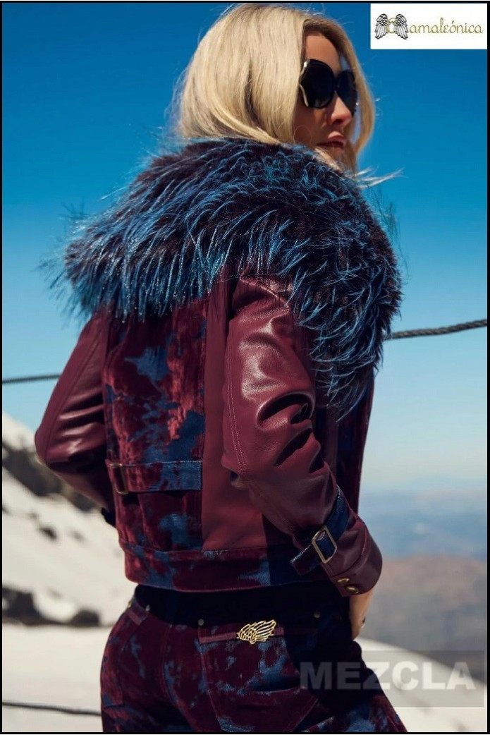 CHAQUETA MOSS CAMALEÓNICA BY CAPRICHE
