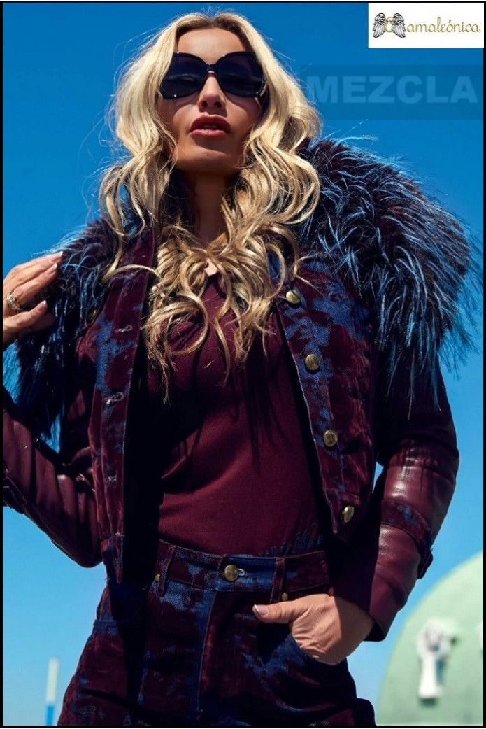 CHAQUETA MOSS CAMALEÓNICA BY CAPRICHE