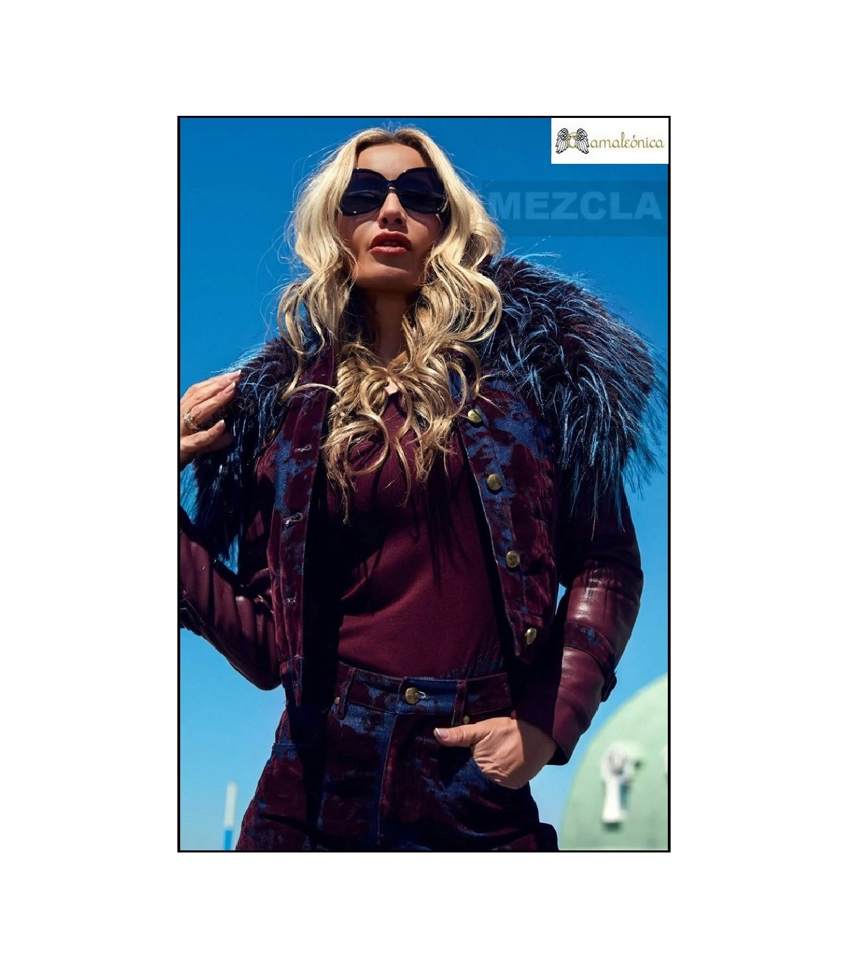 CHAQUETA MOSS CAMALEÓNICA BY CAPRICHE