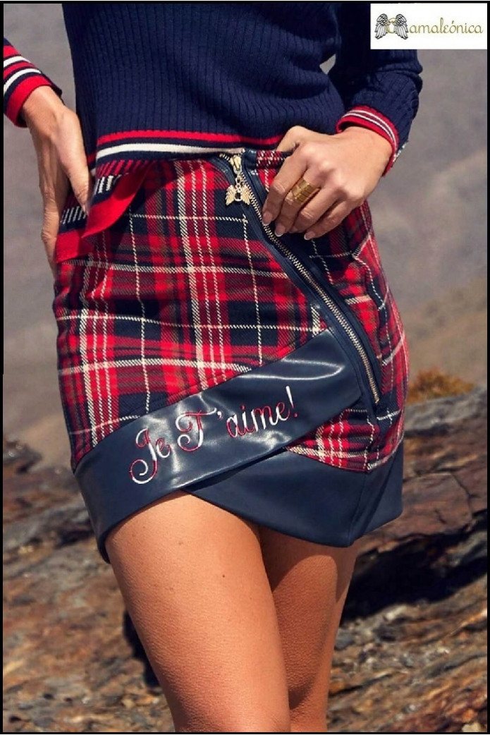 FALDA WOODLYN CAMALEÓNICA BY CAPRICHE
