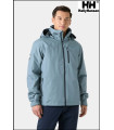 CREW HOODED PILE JACKET WASHED NAVY HELLY HANSEN