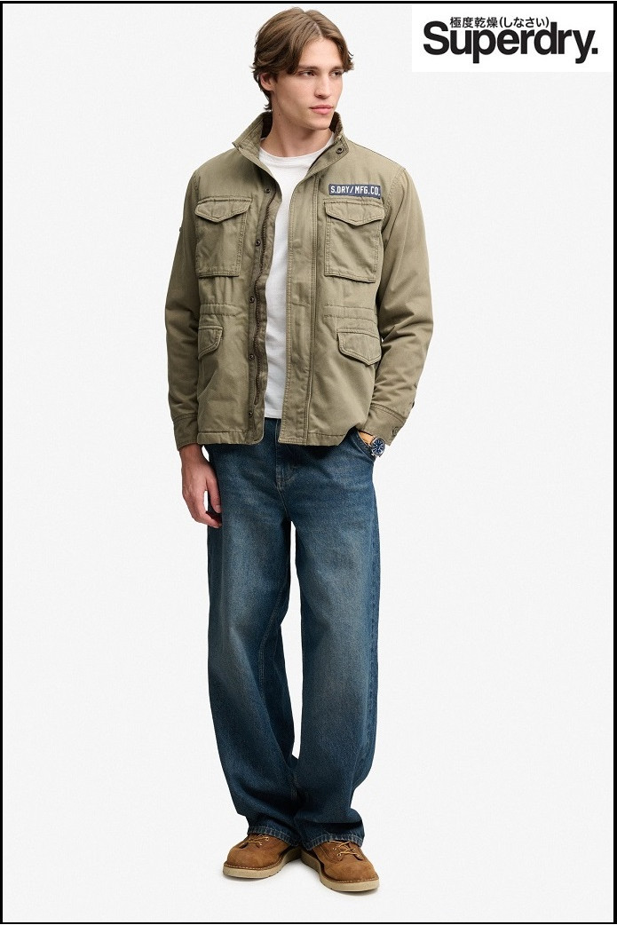 CHAQUETA M65 BORG MILITAR SUPERDRY