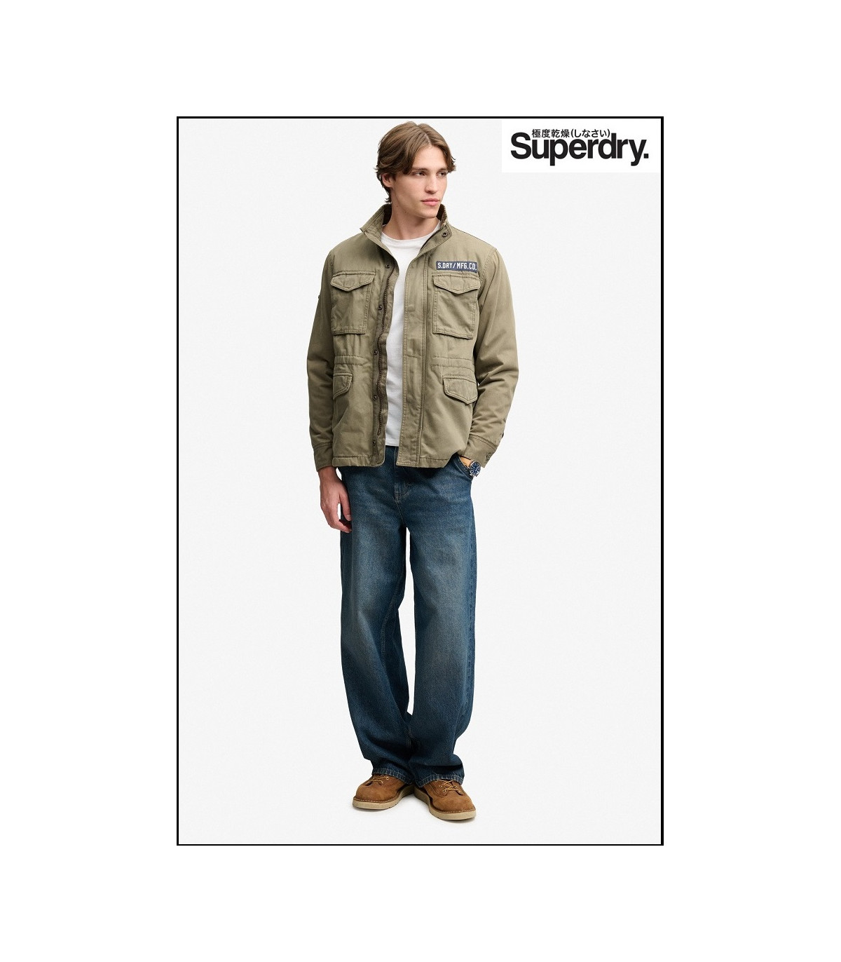 CHAQUETA M65 BORG MILITAR SUPERDRY
