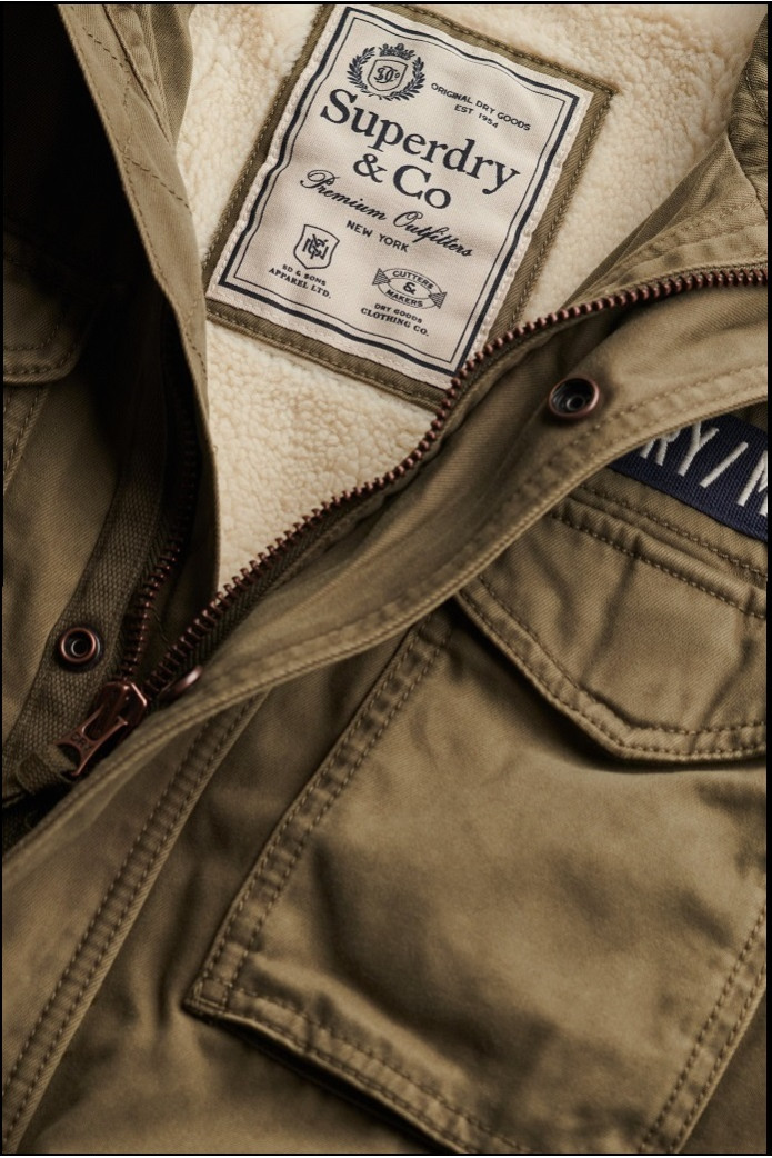 CHAQUETA M65 BORG MILITAR SUPERDRY