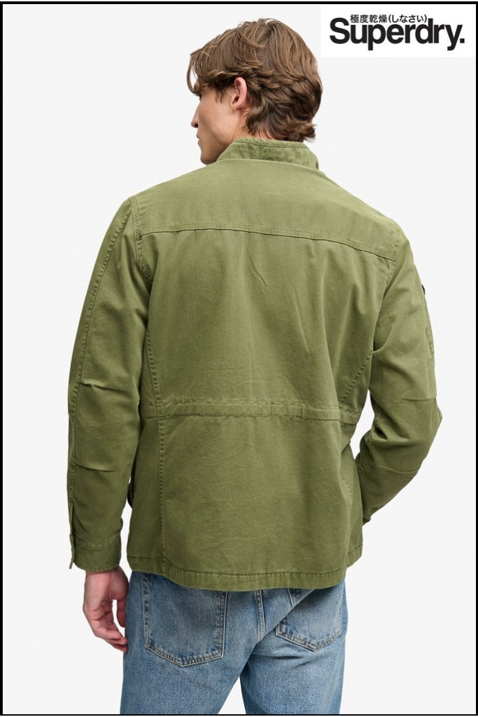 CHAQUETA MILITAR M65 CON PARCHES SUPERDRY