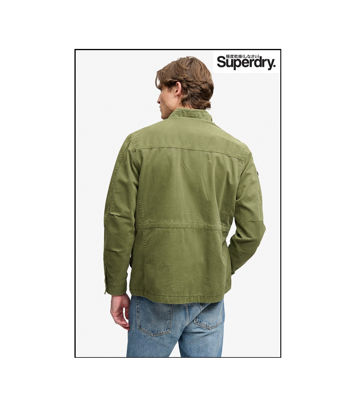 CHAQUETA MILITAR M65 CON PARCHES SUPERDRY