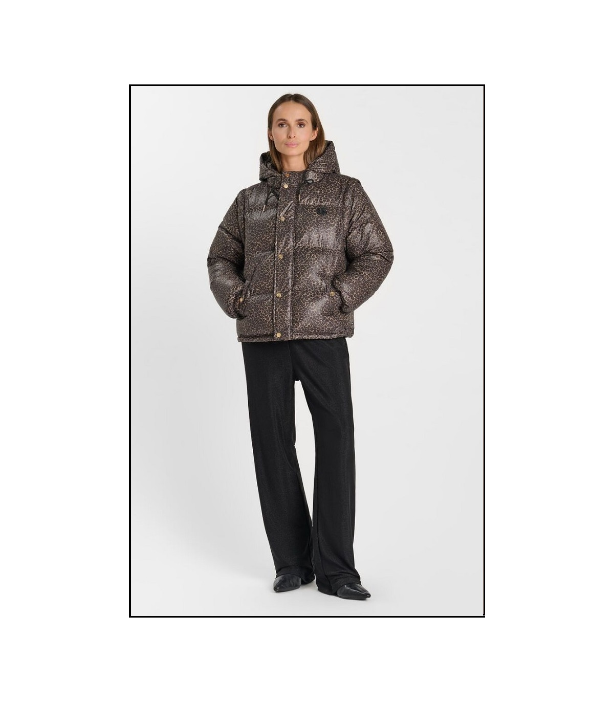 CHAQUETA ESTAMPADO LEOPARDO LE TEMPS DE CERISES