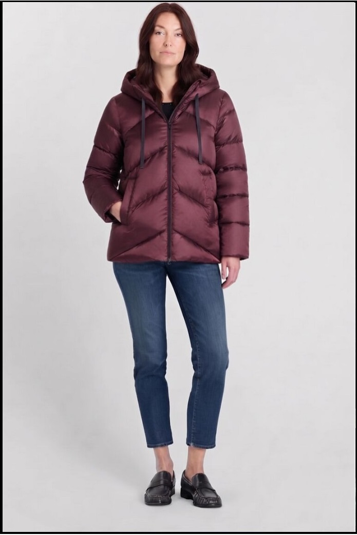 CHAQUETA BURDEOS LE TEMPS DES CERISES