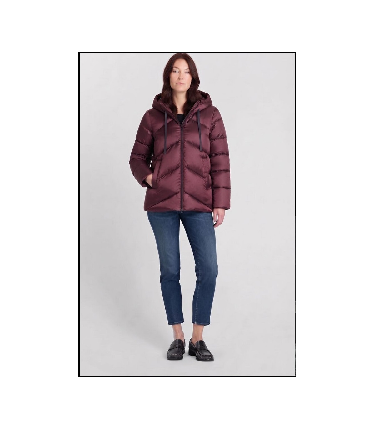 CHAQUETA BURDEOS LE TEMPS DES CERISES