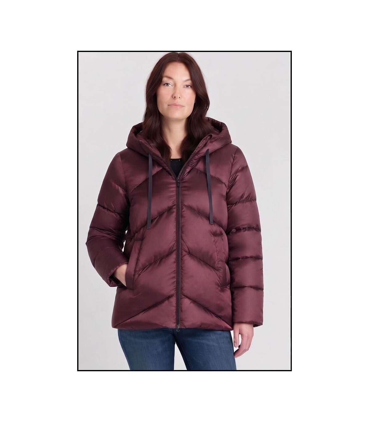 CHAQUETA BURDEOS LE TEMPS DES CERISES