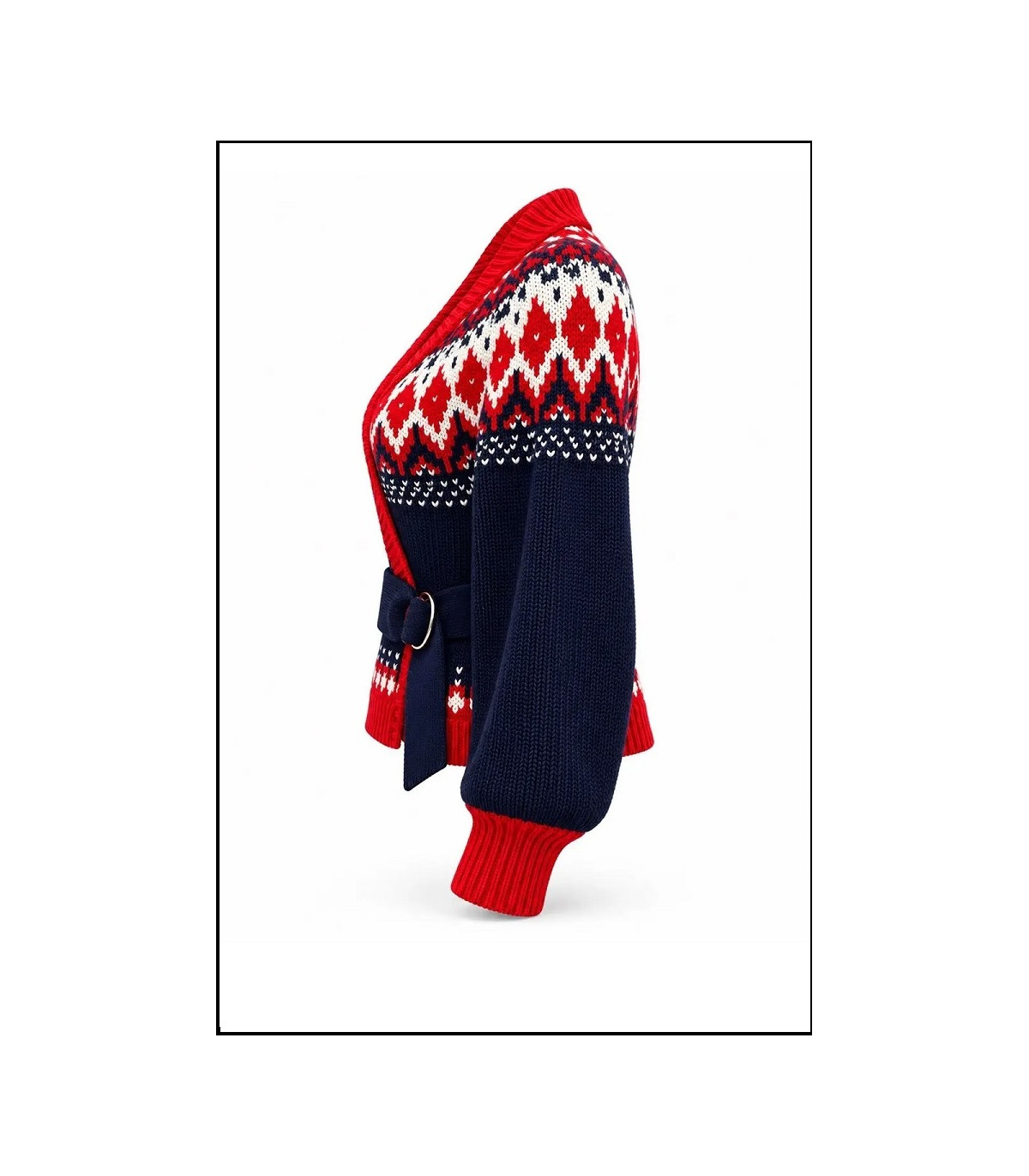 CHAQUETA ALPINE WRAP CARDIGAN BY FETICHE SUANCES
